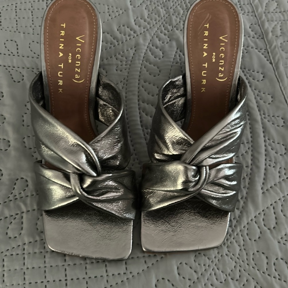 Trina Turk Slides- never worn